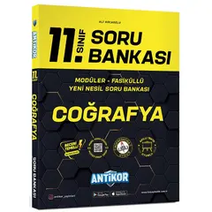 Antikor 11. Sınıf Coğrafya Soru Bankası