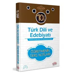 Editör 10. Sınıf Türk Dili ve Edebiyatı Öğretmenin Ders Notları