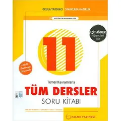 Palme 11.Sınıf Tüm Dersler Soru Kitabı Eşit Ağırlık