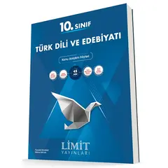 Limit 10. Sınıf Türk Dili ve Edebiyatı Konu Anlatım Föyleri Kitabı