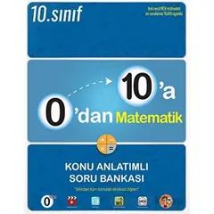 Tonguç 0’dan 10’a Matematik Konu Anlatımlı Soru Bankası