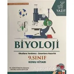 9.Sınıf Biyoloji Konu Kitabı Yazıt Yayınları