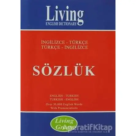 Living English Dictionary Living Green - İngilizce-Türkçe / Türkçe-İngilizce Sözlük