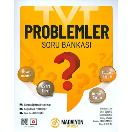 Madalyon TYT Problemler Soru Bankası