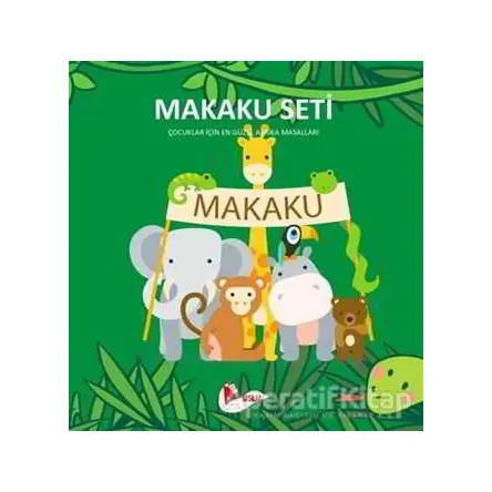 Makaku Seti (6 Kitap Takım) - Enzo İkah - Puslu Yayıncılık