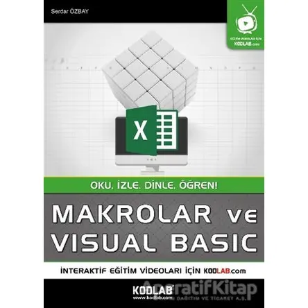 Makrolar ve Visual Basic 2019 - Serdar Özbay - Kodlab Yayın Dağıtım