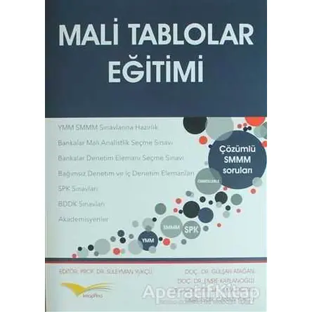 Mali Tablolar Eğitimi - Emre Kaplanoğlu - Kitapana Yayınevi