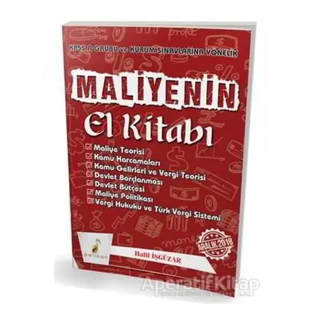 Maliyenin El Kitabı - Halil İşgüzar - Pelikan Tıp Teknik Yayıncılık