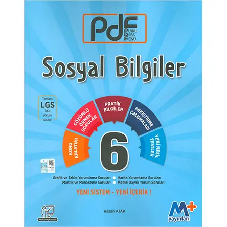 Martı 6.Sınıf Sosyal Bilgiler PDF Planlı Ders Föyü (Kampanyalı)