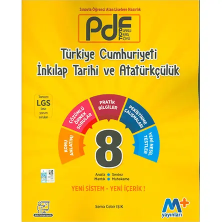 Martı 8.Sınıf LGS İnkılap Tarihi PDF Planlı Ders Föyü