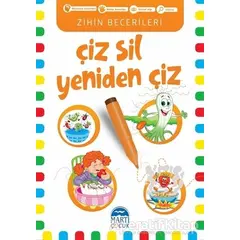 Çiz Sil Yeniden Çiz (Turuncu Kitap) - Kolektif - Martı Çocuk Yayınları