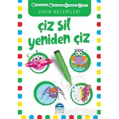Çiz Sil Yeniden Çiz (Yeşil Kitap) - Kolektif - Martı Çocuk Yayınları