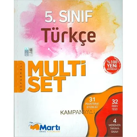 Martı Kampanyalı 5.Sınıf Türkçe Koparmalı Multi Set