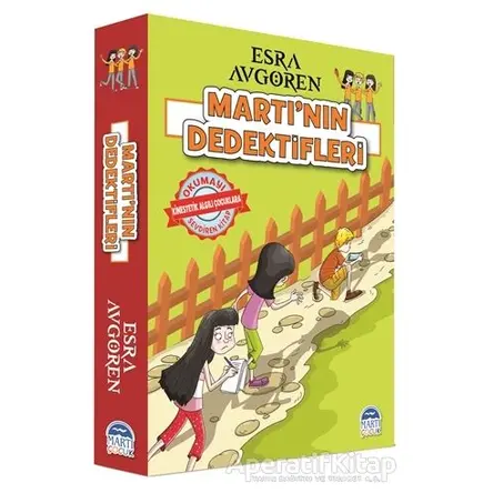 Martı’nın Dedektifleri Seti (5 Kitap Takım) - Esra Avgören - Martı Çocuk Kulubü