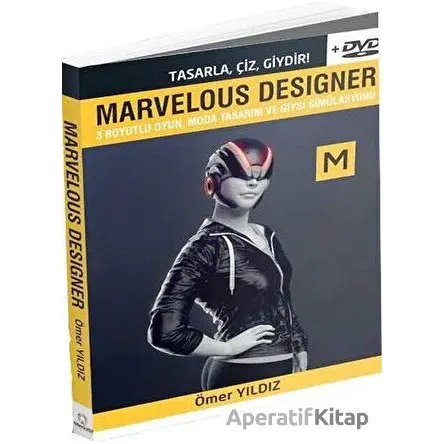 Marvelous Designer - 3 Boyutlu Oyun Moda Tasarım ve Giysi Simülasyonu - Dvd Ekiyle