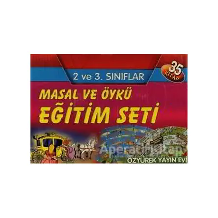 Masal ve Öykü Seti (35 Kitap Kutulu) - Mustafa Salman - Özyürek Yayınları