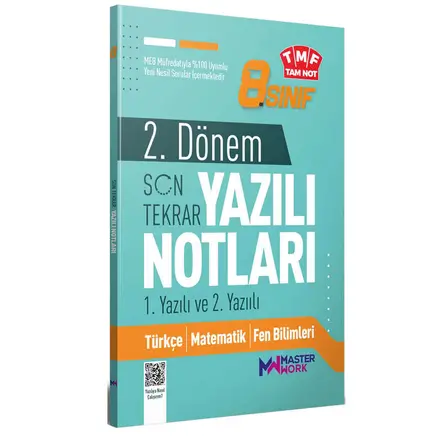 Master Work 8.Sınıf 2.Dönem 1. VE 2. Yazılı Notları