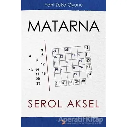 Matarna - Serol Aksel - Cinius Yayınları