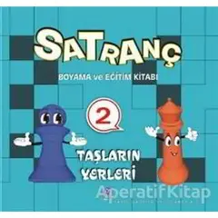 Satranç Boyama Kitabı 2 - Taşların Yerleri - Kolektif - Maya Kitap