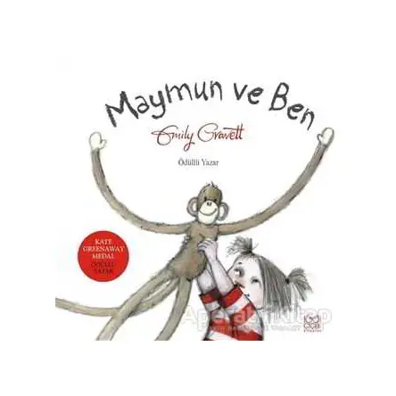 Maymun ve Ben - Emily Grawett - 1001 Çiçek Kitaplar