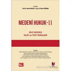 Medeni Hukuk - II - Kolektif - Adalet Yayınevi