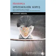Filozofça Epistemolojik Kopuş - Mehmet Akkaya - Belge Yayınları