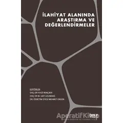 İlahiyat Alanında Araştırma ve Değerlendirmeler - Fevzi Rençber - Gece Kitaplığı