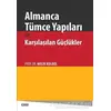 Almanca Tümce Yapıları ve Karşılaşılan Güçlükler - Melik Bülbül - Çizgi Kitabevi Yayınları