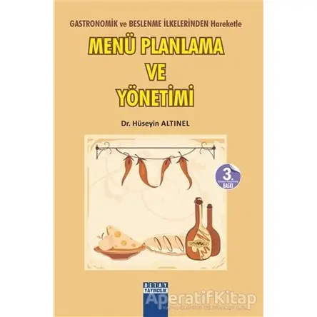 Menü Planlama ve Yönetimi - Hüseyin Altınel - Detay Yayıncılık