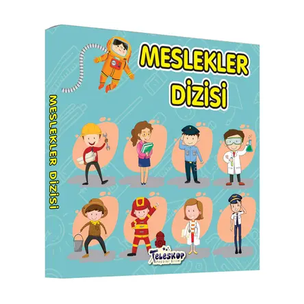 Meslekler Dizisi Seti - 9 Kitap Takım - Teleskop Popüler Bilim