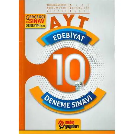 Metin AYT Edebiyat 10 Deneme Sınavı