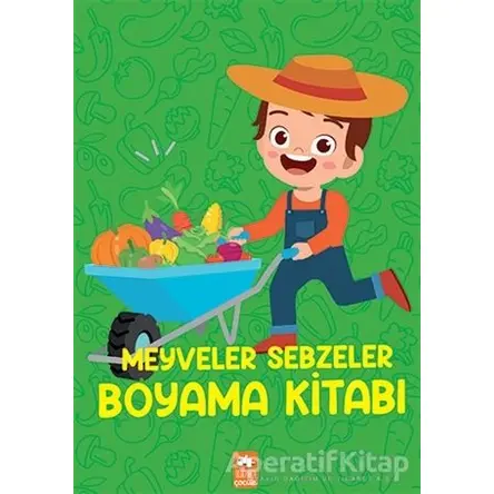 Meyveler Sebzeler Boyama Kitabı - Kolektif - Eksik Parça Yayınları