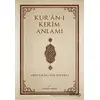 Kuran-ı Kerim Anlamı - Abdülbaki Gölpınarlı - Milenyum Yayınları