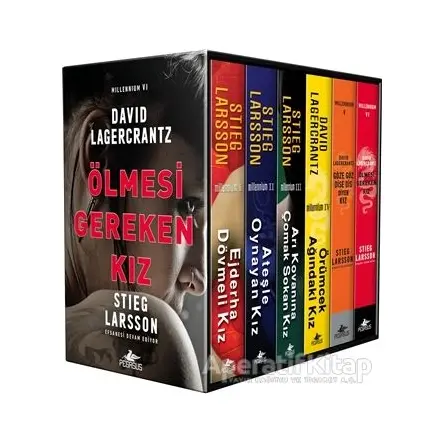 Millennium Serisi - Kutulu Özel Set (6 Kitap Takım) - Stieg Larsson - Pegasus Yayınları