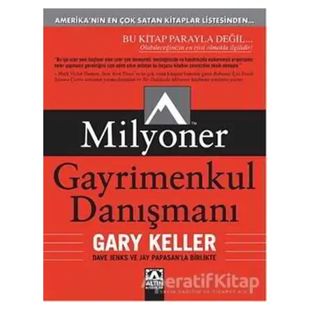 Milyoner Gayrimenkul Danışmanı - Gary Keller - Altın Kitaplar