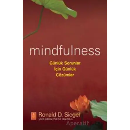 Mindfulness: Günlük Sorunlar için Çözümler - Zuhal Özel - Nobel Yaşam