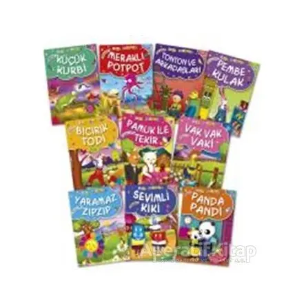 Mini Masallar 1 - 10 Kitap Takım - Müjgan Şeyhi - Timaş Çocuk