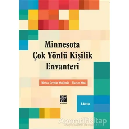 Minnesota - Çok Yönlü Kişilik Envanteri - Nursen Oral - Gazi Kitabevi