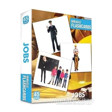 Miracle Flashcards - Jobs Box 45 Cards - Kolektif - MK Publications