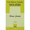 Don Juan - Jean-Baptiste Poquelin Moliere - Mitos Boyut Yayınları