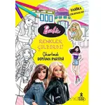 Barbie - Renkler Çıldırdı! Çıkartmalı Boyama Partisi - Kolektif - Doğan Çocuk