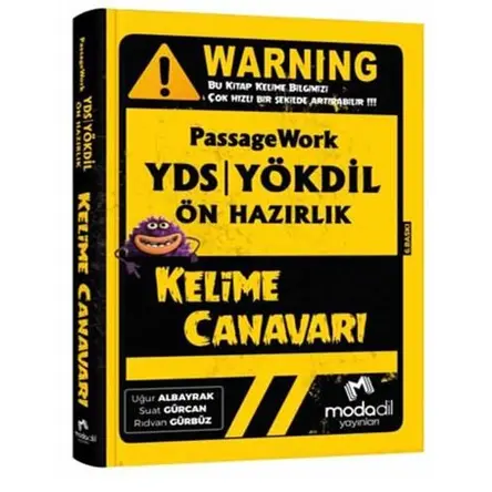 Modadil PassageWork YDS Ön Hazırlık Kelime Canavarı