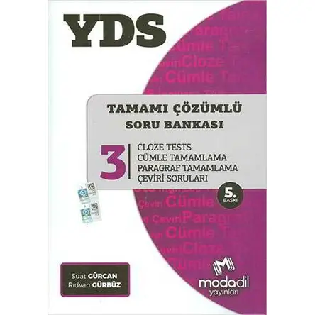 Modadil YDS Tamamı Çözümlü Soru Bankası Serisi 3 Cloze Tests