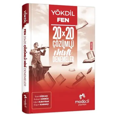 Modadil YÖKDİL Fen 20x20 Çözümlü Mini Denemeler