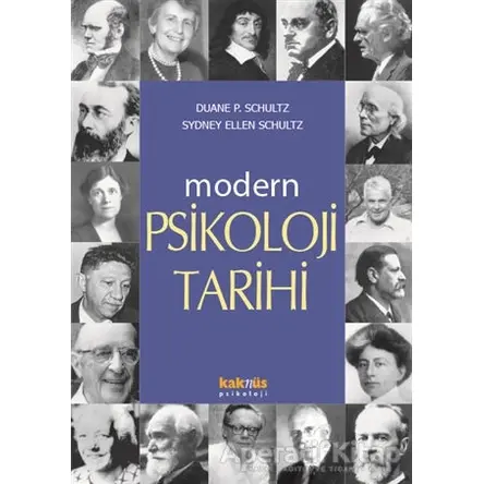 Modern Psikoloji Tarihi - Sydney Ellen Schultz - Kaknüs Yayınları