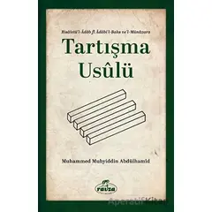 Tartışma Usulü - Muhammed Muhyiddin Abdülhamid - Ravza Yayınları