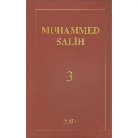 Muhammed Salih Cilt: 3 - Türkistan Şuuru - Bilgeoğuz Yayınları