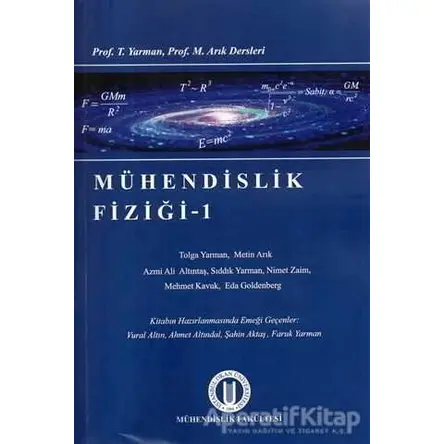 Mühendislik Fiziği - 1 - Nimet Zaim - Okan Üniversitesi Kitapları