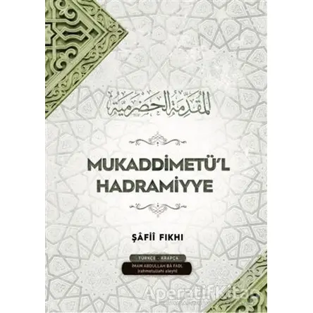 Mukaddimetül Hadramiyye - Mam Abdullah Ba Fadl - Semerkand Yayınları