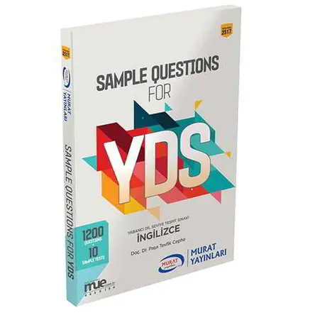 Murat 2517 - Sample Questions for YDS